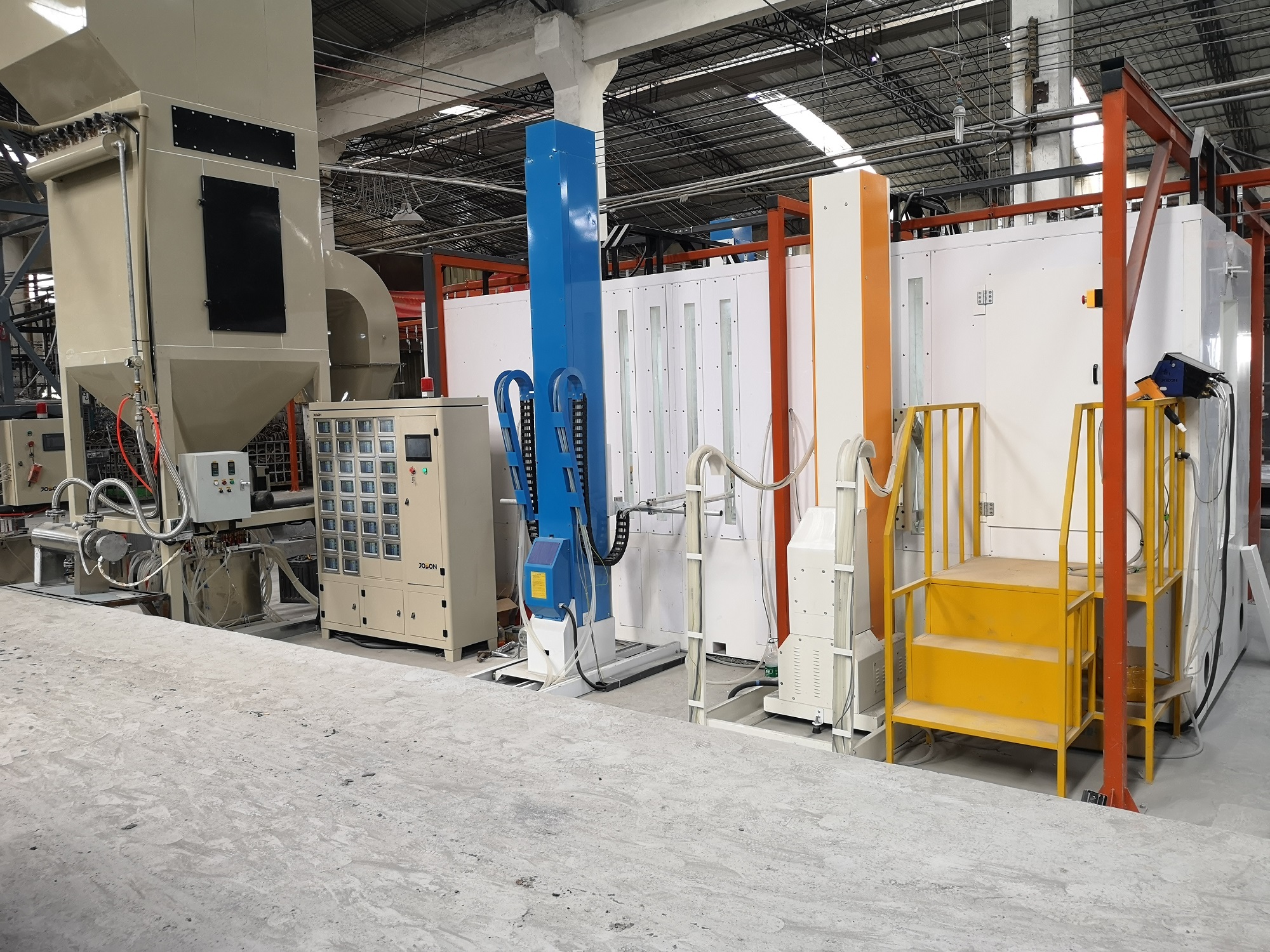 2020年9月26日 廣東鴻健搪瓷烤箱烤盤二合一搪瓷自動線交付使用