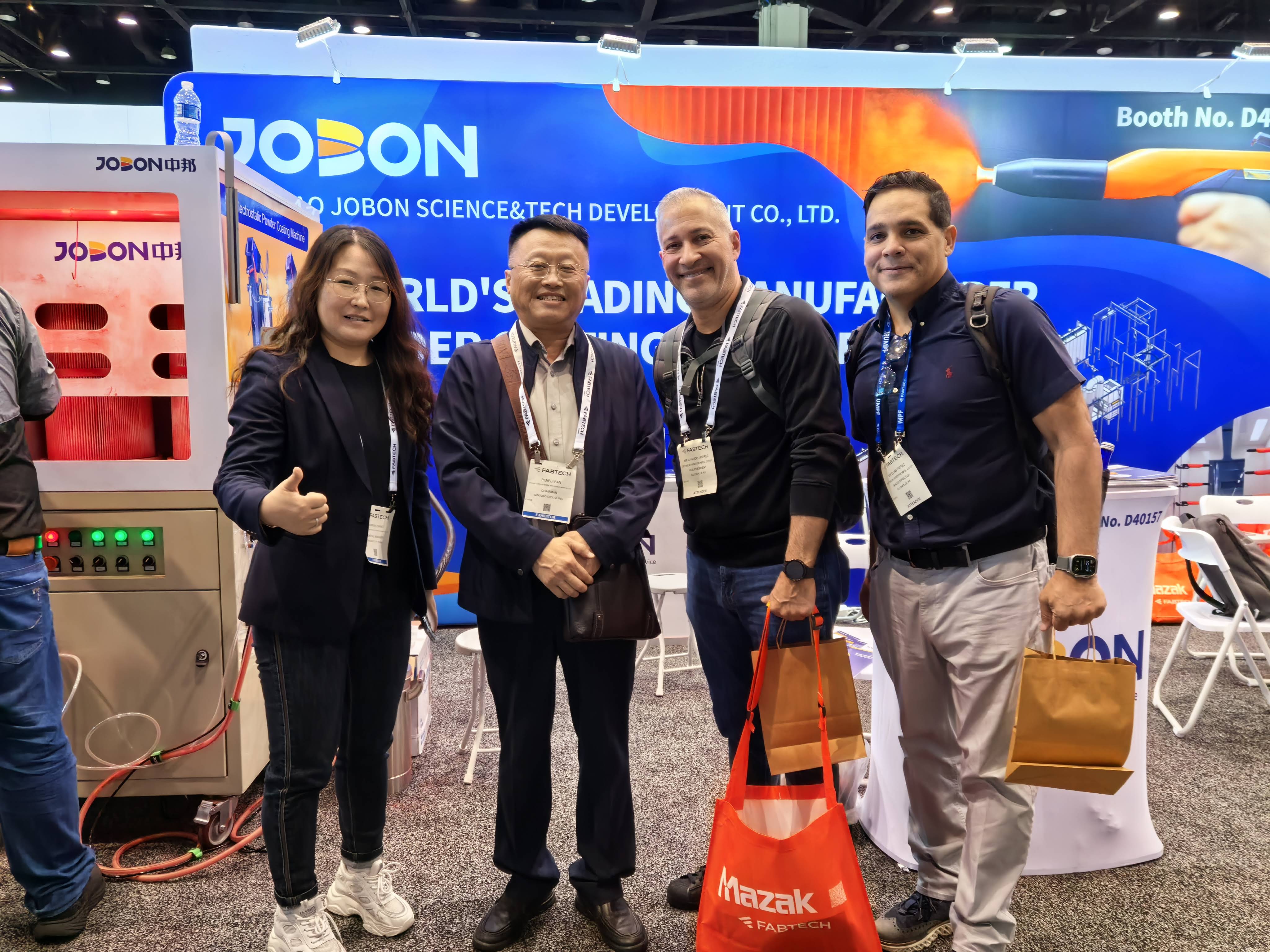 青島中邦驚艷亮相美國FABTECH展會